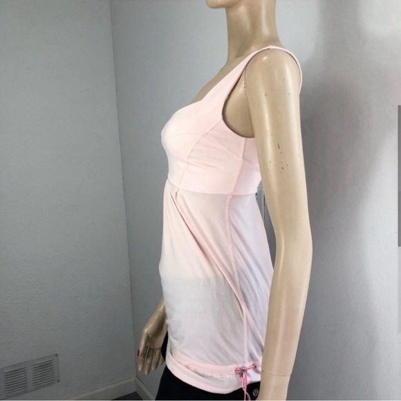 Lululemon shirt ajustable at the bottom soft pink size:2 - Picture 6 of 16